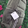 MOCHILA PINK VERDE MUSGO ACOLCHADA