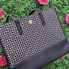 TOTE TOMMY HILFIGER NEGRO TH BLANCA