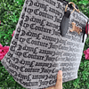 TOTE JUICY GRIS CON NEGRO DETALLE CORAZON