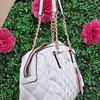 CARTERA JUICY BLANCA MUCHOS ROMBOS