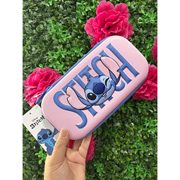 ESTUCHE BOX STITCH ROSADO