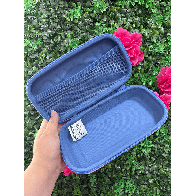 ESTUCHE BOX STITCH ROSADO