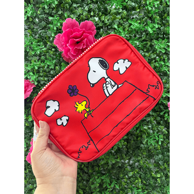 ESTUCHE TREND SNOOPY ROJA