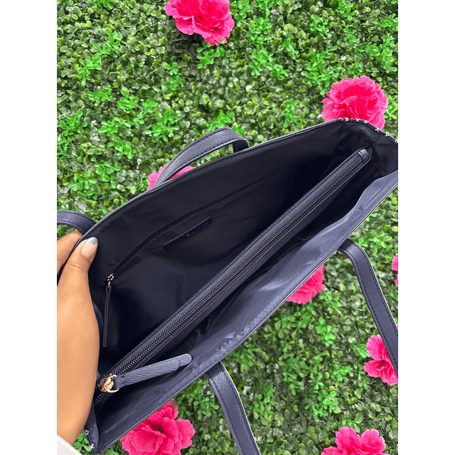 TOTE TOMMY HILFIGER AZUL TH BLANCA