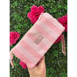 ESTUCHE CUÁDRUPLE PUSHEEN ROSADO