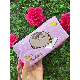ESTUCHE RECANGULAR PUSHEEN MORADO