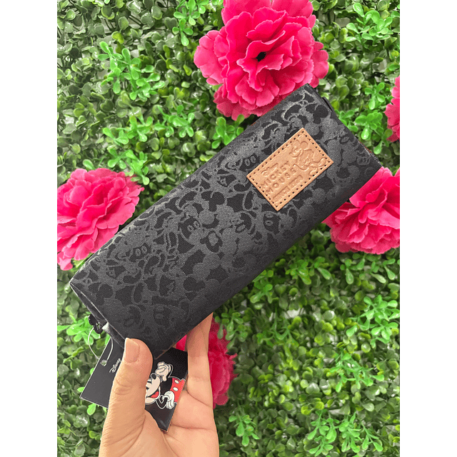 ESTUCHE RECTANGULAR MICKEY NEGRO