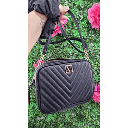 CROSSBODY VS NEGRO LOGO V