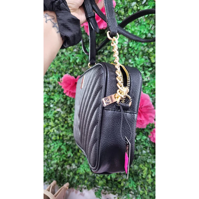 CROSSBODY VS NEGRO LOGO V