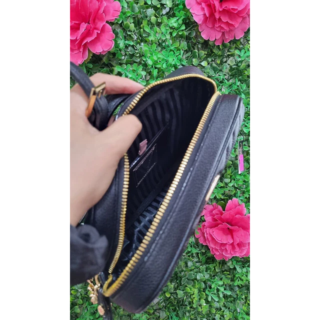 CROSSBODY VS NEGRO LOGO V