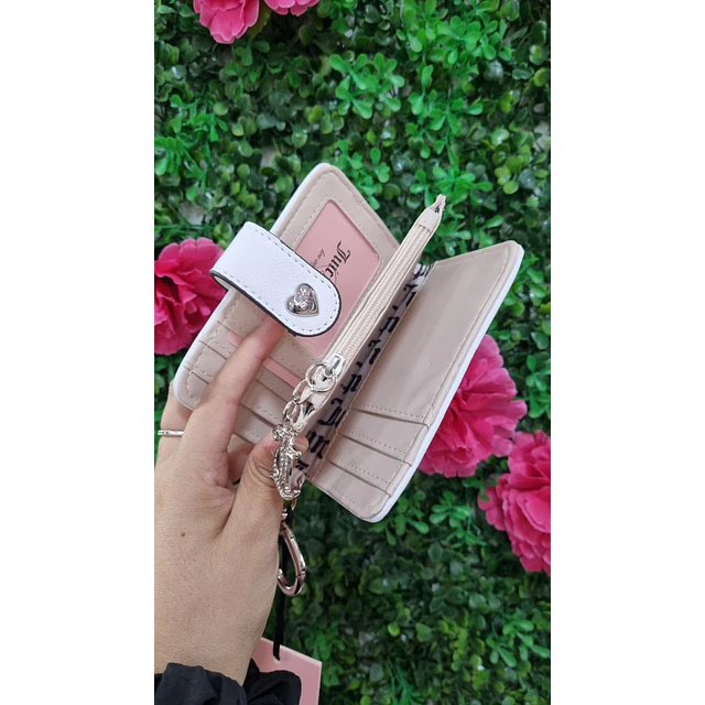 BILLETERA JUICY JEANS/BLANCA