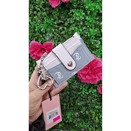 TARJETERO JUICY JEANS/BLANCO