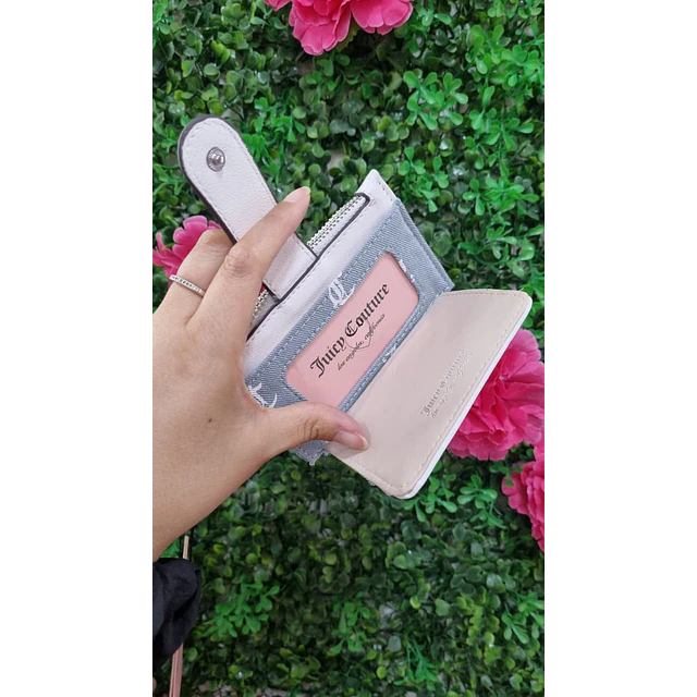 TARJETERO JUICY JEANS/BLANCO