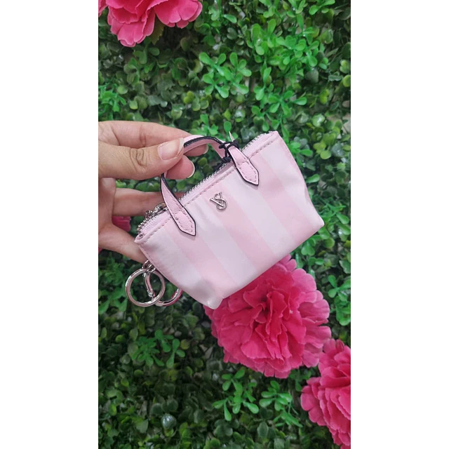 LLAVERO MINI TOTE VS SIGNATURE