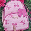 MOCHILA JUICY CINTA ROSADA