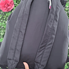 MOCHILA NEGRA PINK ACOLCHADA