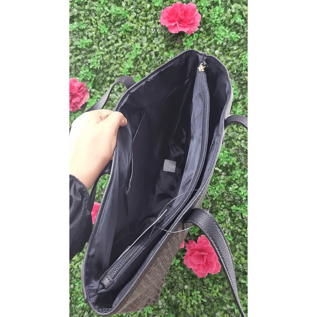 TOTE TH NEGRO TH GRIS 2 LINEAS VERTICALES