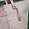 TOTE GUESS ROSADO LETRAS G LINEA ROSADA VERTICAL AL CENTRO