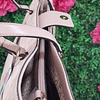 TOTE GUESS ROSADO LETRAS G LINEA ROSADA VERTICAL AL CENTRO