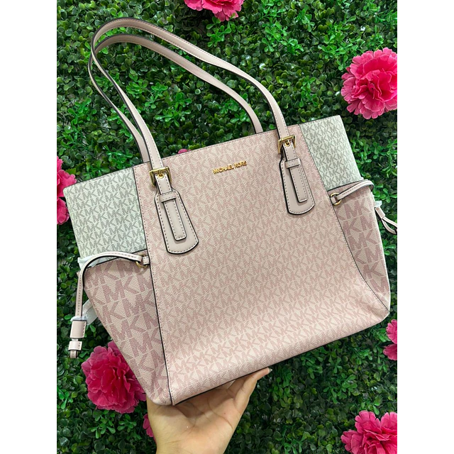 TOTE MK ROSADO + VAINILLA