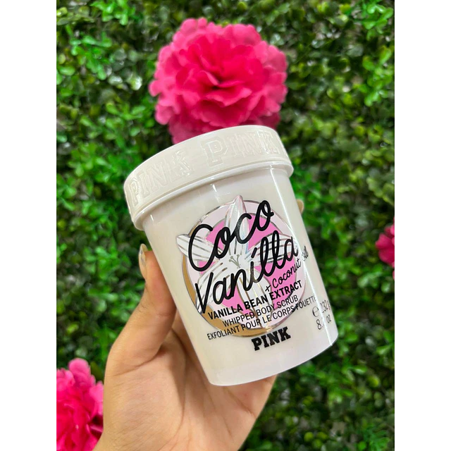 EXFOLIANTE PINK COCO VAINILLA 232G