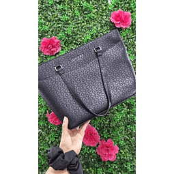 TOTE GUESS NEGRO MONOGRAMO G