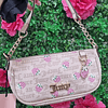 CARTERITA DE HOMBRO JUICY BEIGE CON FRUTILLAS