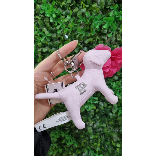 LLAVERO PINK PERRITO ROSA