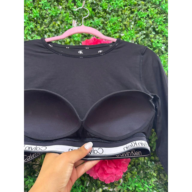 TOP CK NEGRO TALLA M