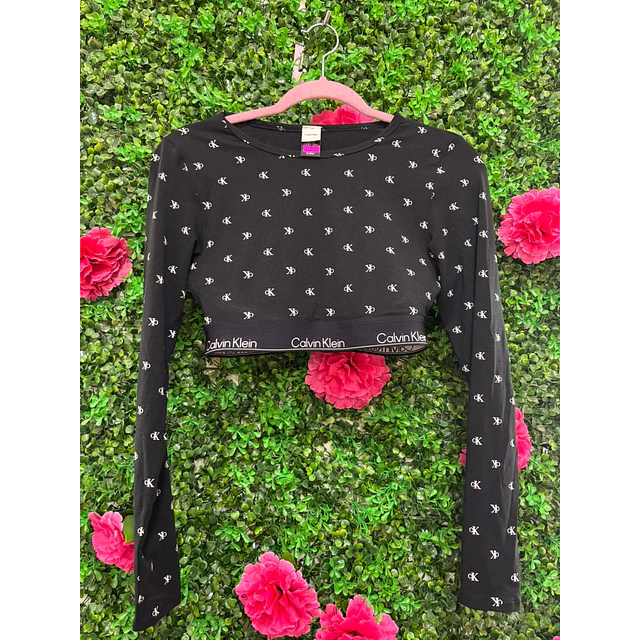 TOP CK NEGRO TALLA M