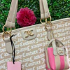TOTE JUICY BEIGE MINI MENODERO BOLSITO