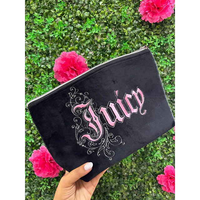 COSMETIQUERO JUICY NEGRO (INCLUYE BOTELLITA)