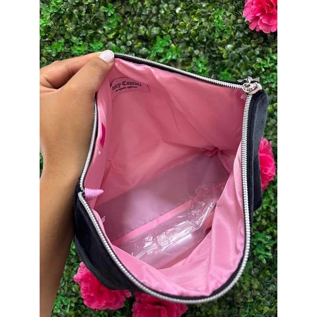 COSMETIQUERO JUICY NEGRO (INCLUYE BOTELLITA)