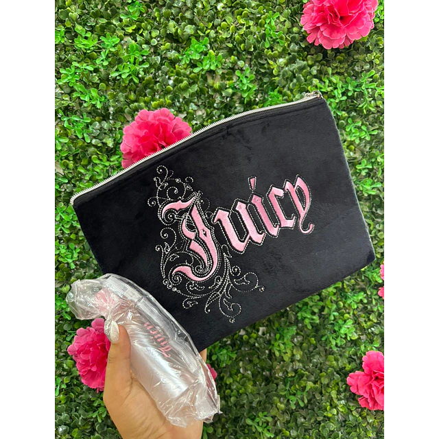 COSMETIQUERO JUICY NEGRO (INCLUYE BOTELLITA)