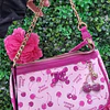 CARTERITA DE HOMBRO JUICY GUINDAS ROSADA