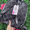 MOCHILA STEVE MADDEN NEGRA + TARJETERO