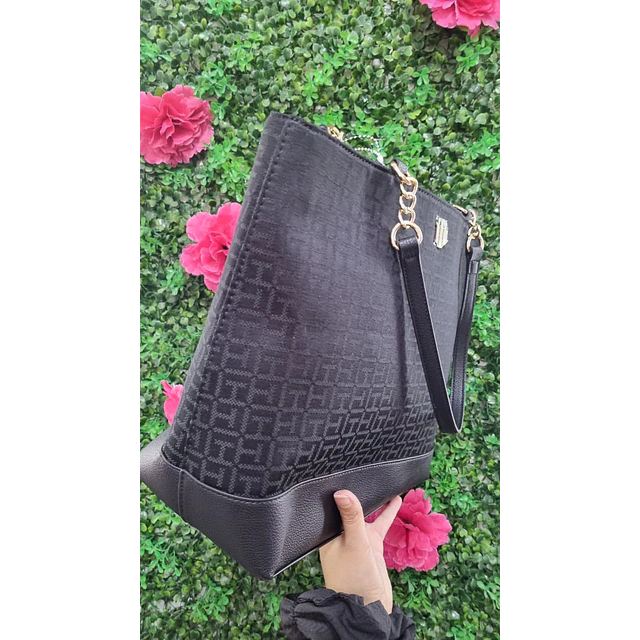TOTE TOMMY TH NEGRO CADENA