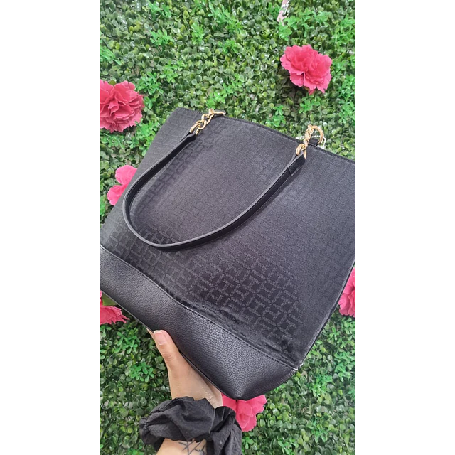 TOTE TOMMY TH NEGRO CADENA