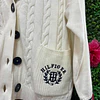 CARDIGAN TOMMY BLANCO TALLA S