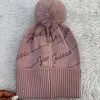 GORRO GUESS ROSA/LILA BRILLOS GUESS