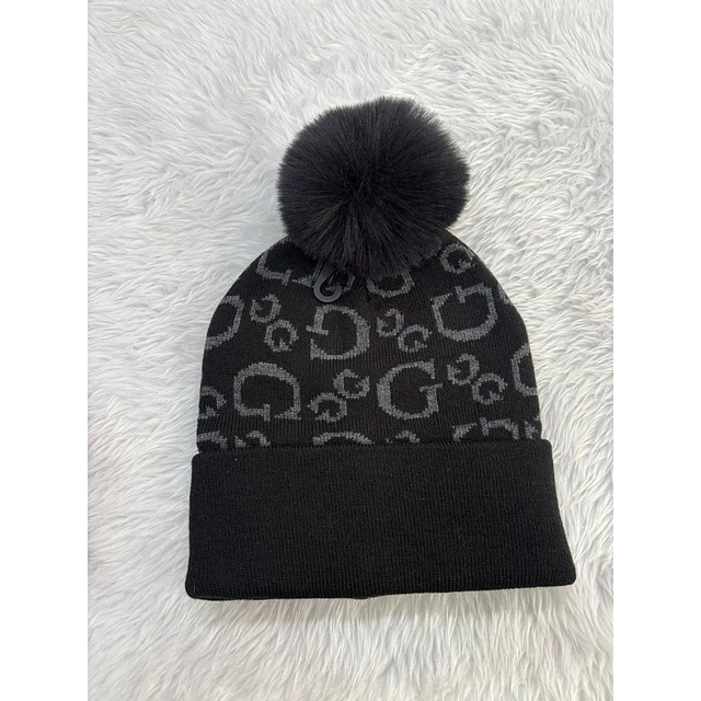 GORRO GUESS NEGRO LETRA G
