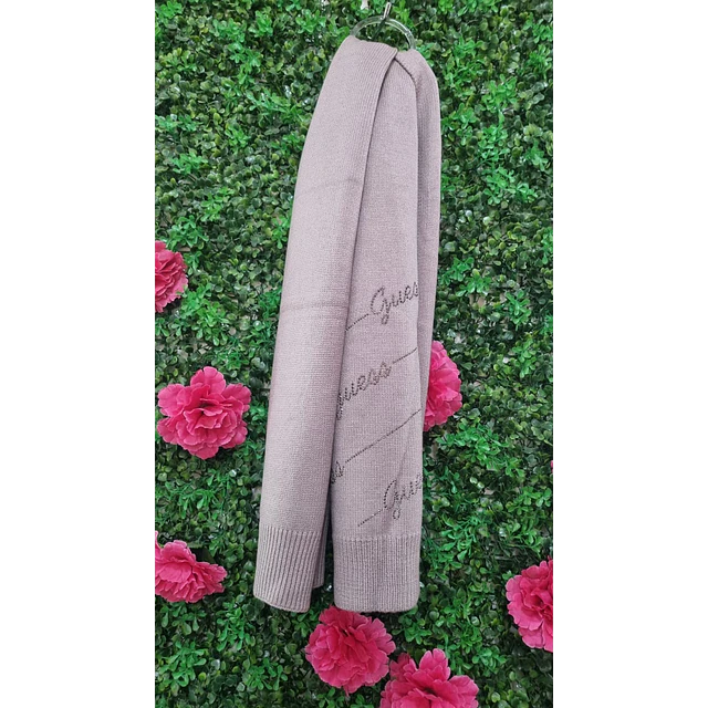 BUFANDA GUESS GRIS GUESS EN BRILLOS