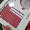 TARJETERO + ESPEJO CK ROJO EN CAJA