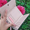 BILLETERA JUICY LOGO PLATEADO