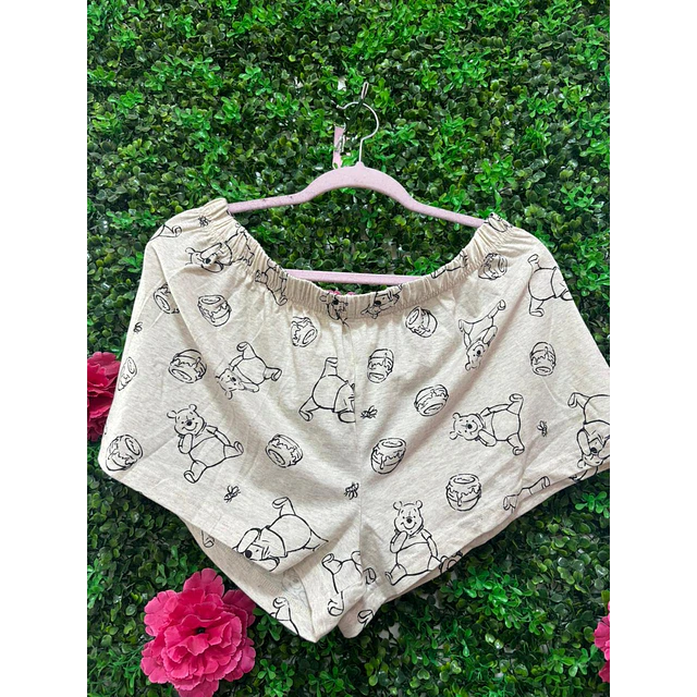 PIJAMA WINNIE THE POOH CORTO TALLA M