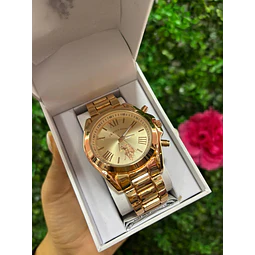 RELOJ POLO DORADO HOMBRE