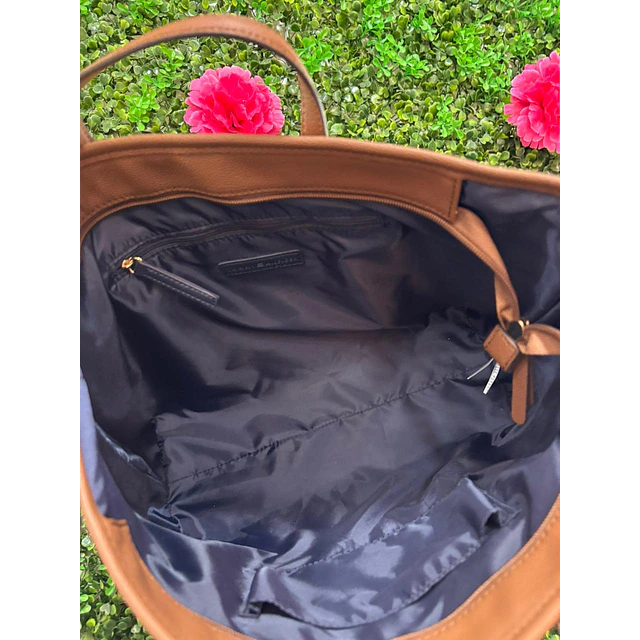 TOTE TOMMY HILFIGER CAFÉ MONOGRAMO