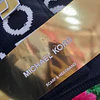SET MK BUFANDA + CINTILLO NEGRO