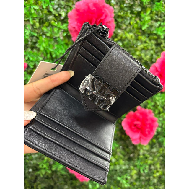 TARJETERO STEVE MADDEN NEGRO