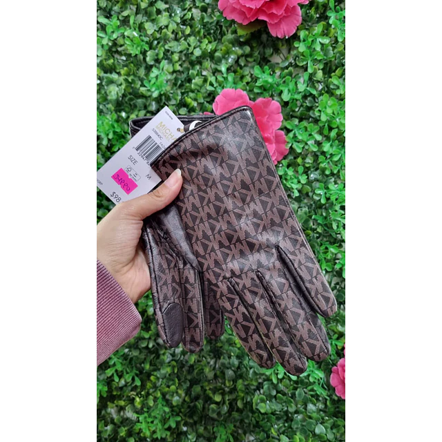 GUANTES MK CAFÉ TALLA M